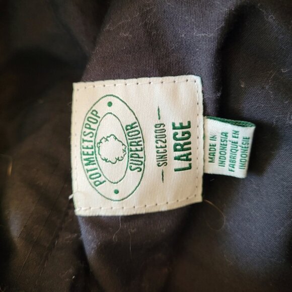 Black Hooded Jacket with Patches - Picture 4 of 9